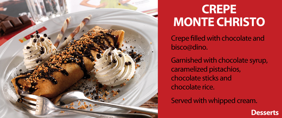 CREPE �ONTE CHRISTO